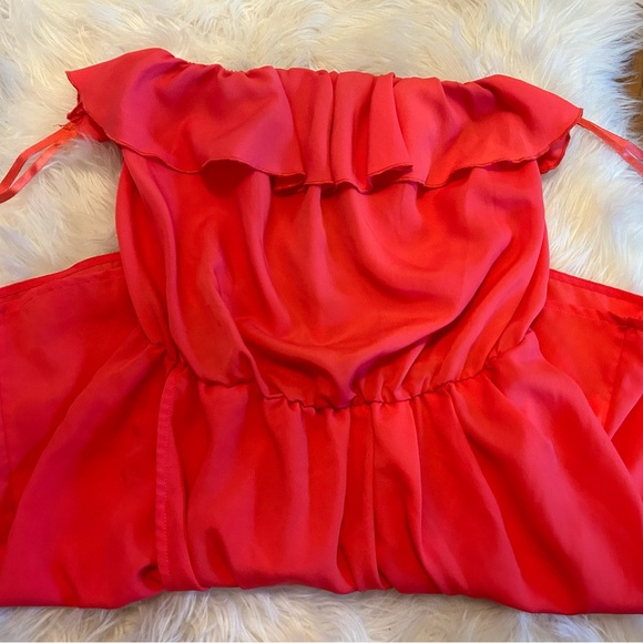 Gap Flowy Coral Dress - Picture 2 of 3